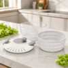 Centrífuga de Salada Manual 4L Seca Folhas e Verduras