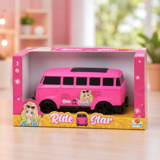 Brinquedo Kombi Rosa Ride Star - Oange Toys