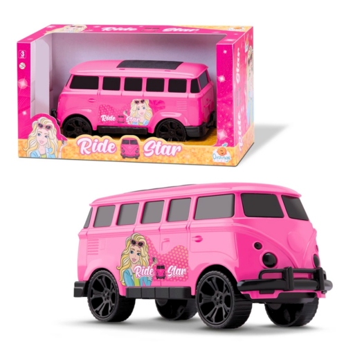Brinquedo Kombi Rosa Ride Star - Oange Toys
