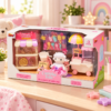 Casinha Feliz Sorveteria Infantil Zoop Toys com Acessórios