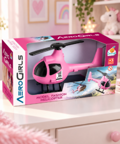 Helicóptero Infantil Aerogirls Rosa Orange Toys