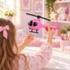 Helicóptero Infantil Aerogirls Rosa Orange Toys