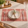 Jogo Americano Retangular para Mesa de Jantar