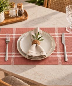 Jogo Americano Retangular para Mesa de Jantar