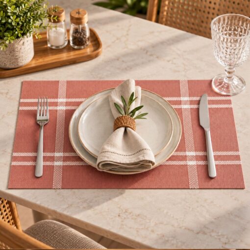 Jogo Americano Retangular para Mesa de Jantar