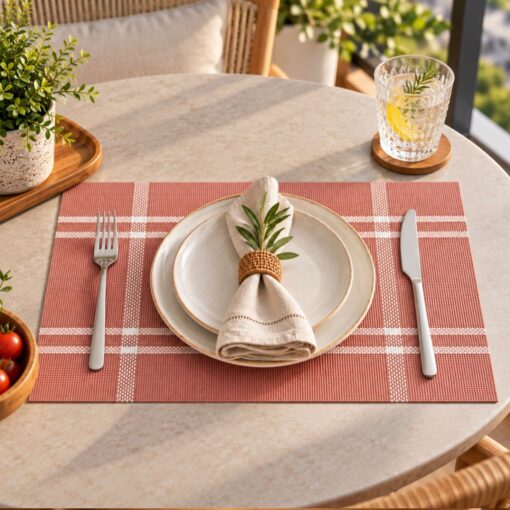 Jogo Americano Retangular para Mesa de Jantar