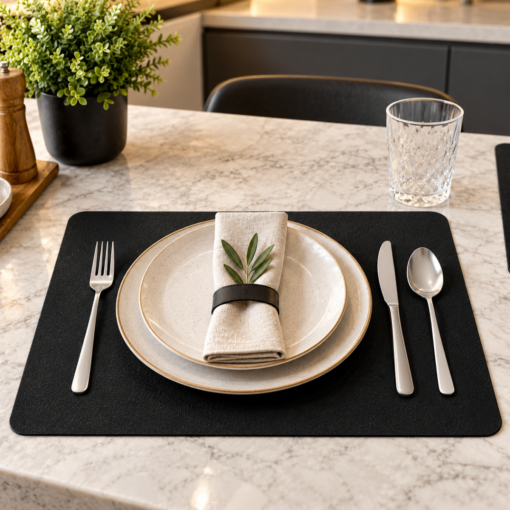 Jogo Americano Retangular para Mesa de Jantar