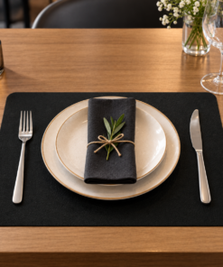 Jogo Americano Retangular para Mesa de Jantar
