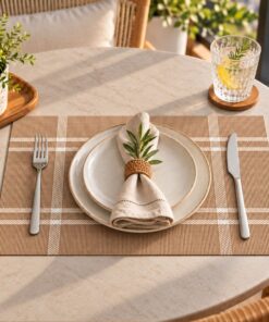 Jogo Americano Retangular para Mesa de Jantar