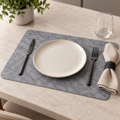 Jogo Americano Retangular para Mesa de Jantar