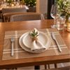 Jogo Americano Retangular para Mesa de Jantar