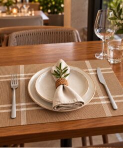 Jogo Americano Retangular para Mesa de Jantar
