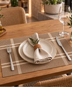 Jogo Americano Retangular para Mesa de Jantar