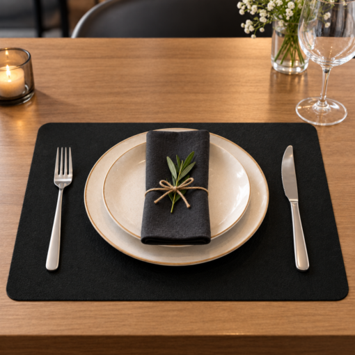 Jogo Americano Retangular para Mesa de Jantar