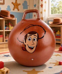 Bola de Sentar Toy Story 45cm Pula Pula Infantil
