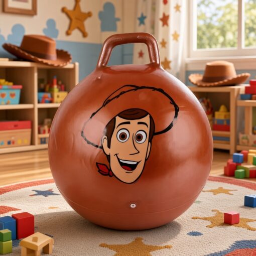 Bola de Sentar Toy Story 45cm Pula Pula Infantil