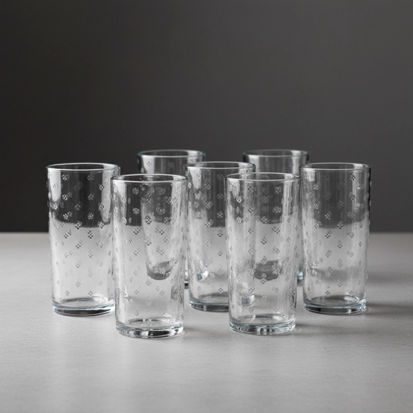 Jogo de Copos de Vidro Long Drink Petit 360ml 6 Peças