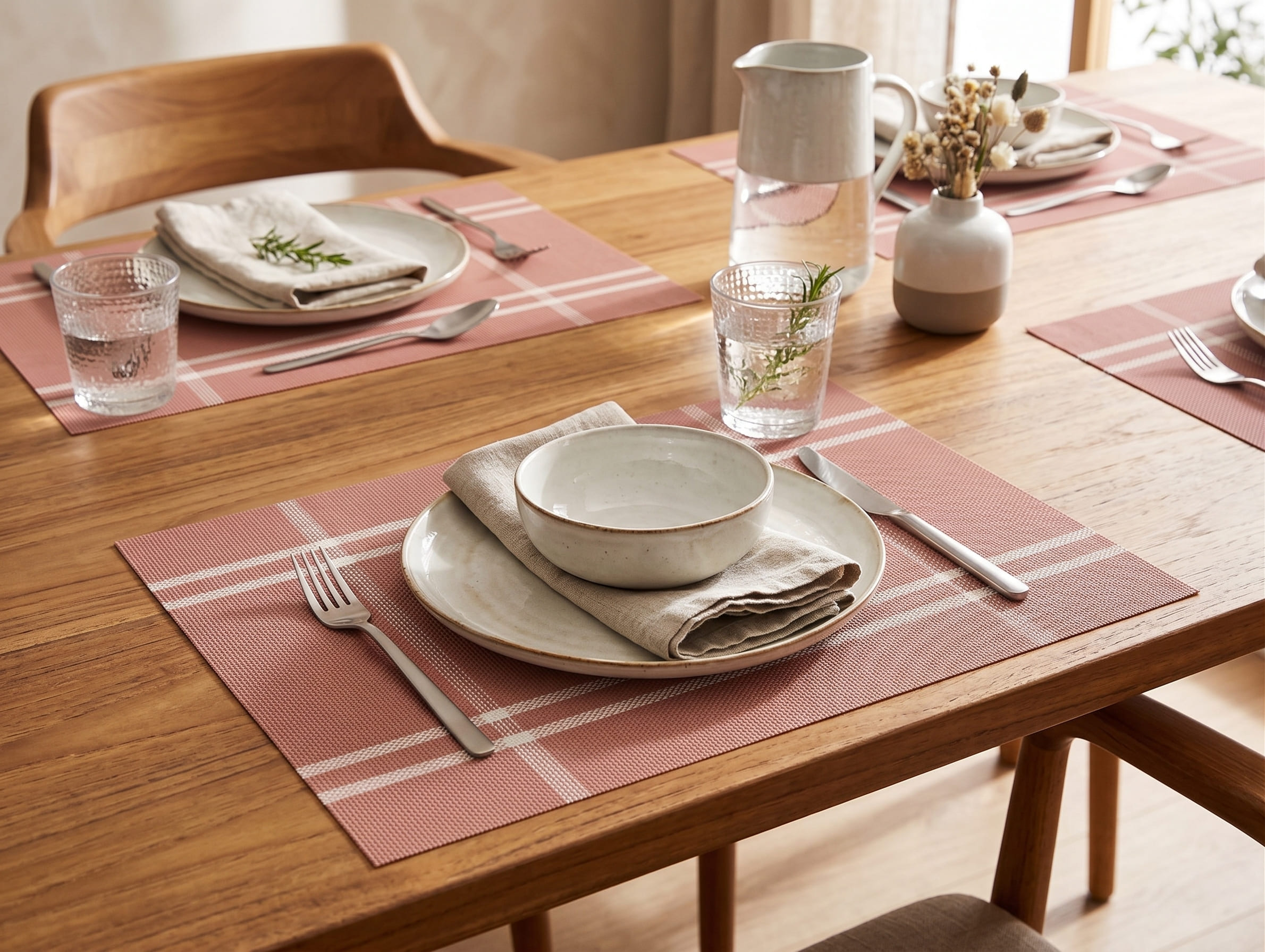 Jogo Americano Retangular para Mesa de Jantar