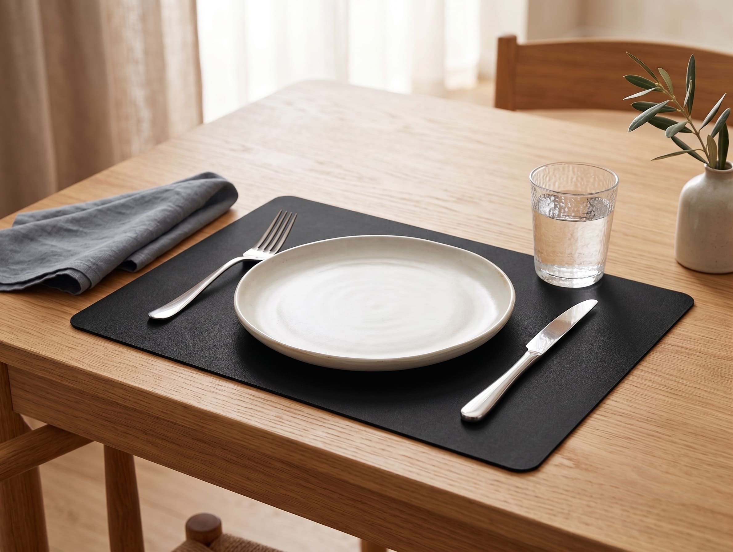 Jogo Americano Retangular para Mesa de Jantar