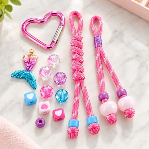 Kit Chaveiro Criativo Infantil Faça Você Mesmo