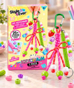 Kit Chaveiro Criativo Infantil Faça Você Mesmo