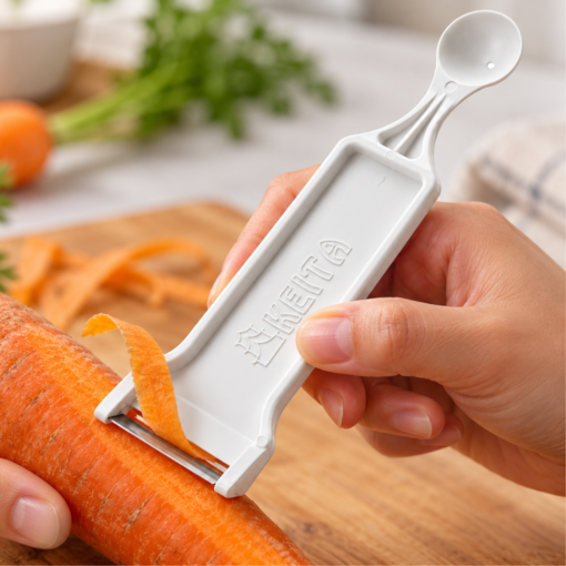Descascador e Boleador de Frutas e Legumes Aço Inox