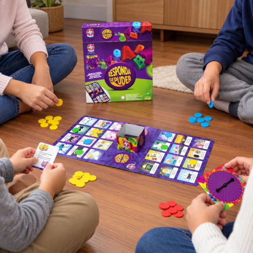 Jogo Responda Se Puder Estrela Tabuleiro Infantil