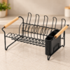 Escorredor de Louça Preto Eco Design para Cozinha Arthi