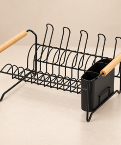 Escorredor de Louça Preto Eco Design para Cozinha Arthi