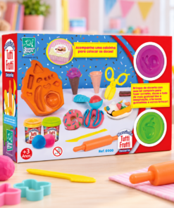 Kit Massinha de Modelar Infantil Doceria Super Toys