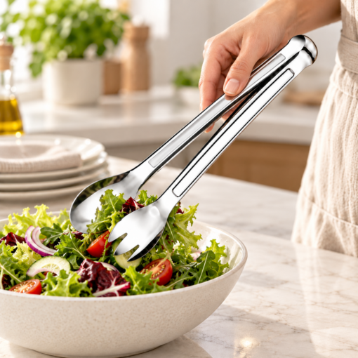 Pegador para Salada Arienzo 28cm Servir Alimentos