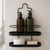 Porta Shampoo Duplo Wave para Box de Banheiro