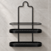 Porta Shampoo Duplo Wave para Box de Banheiro