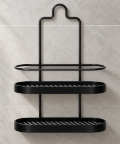 Porta Shampoo Duplo Wave para Box de Banheiro